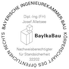 Nachweisberechtigter für Standsicherheit - Bayerischen Ingenieurkammer-Bau